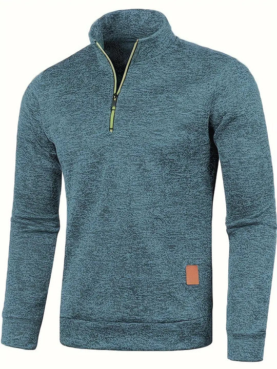 Dann | Zip-Up Pullover Sweatshirt