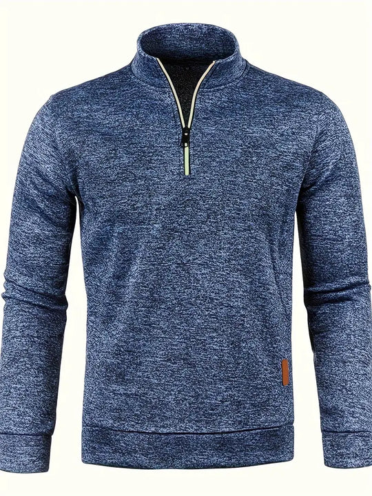 Dann | Zip-Up Pullover Sweatshirt