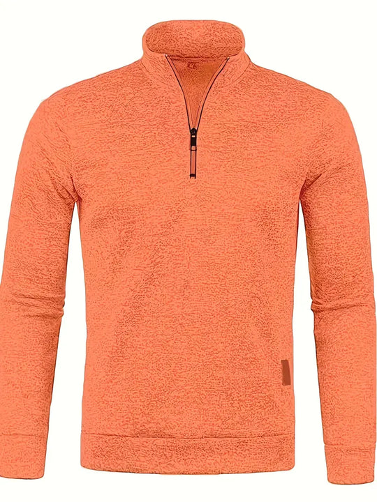 Dann | Zip-Up Pullover Sweatshirt